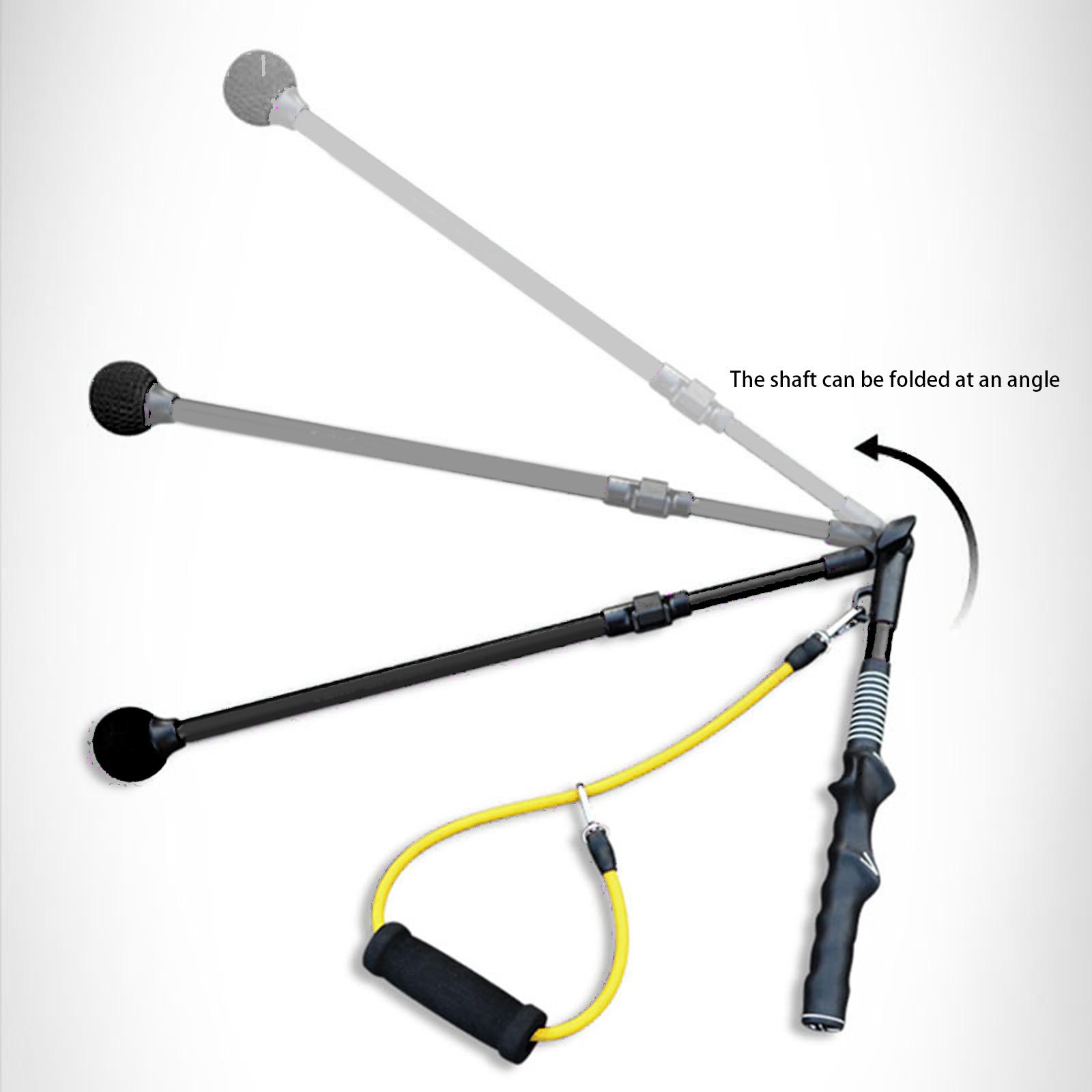 Professional Golf Swing Trainer Durable Lightweight Adjustable Foldable