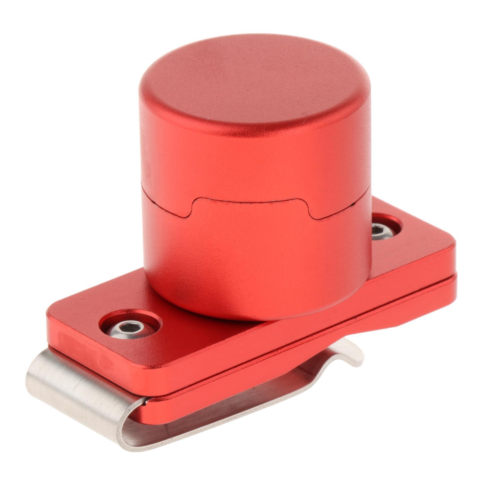 Pool Billiard Chalk Holder Accessory Practical Tool Snooker red