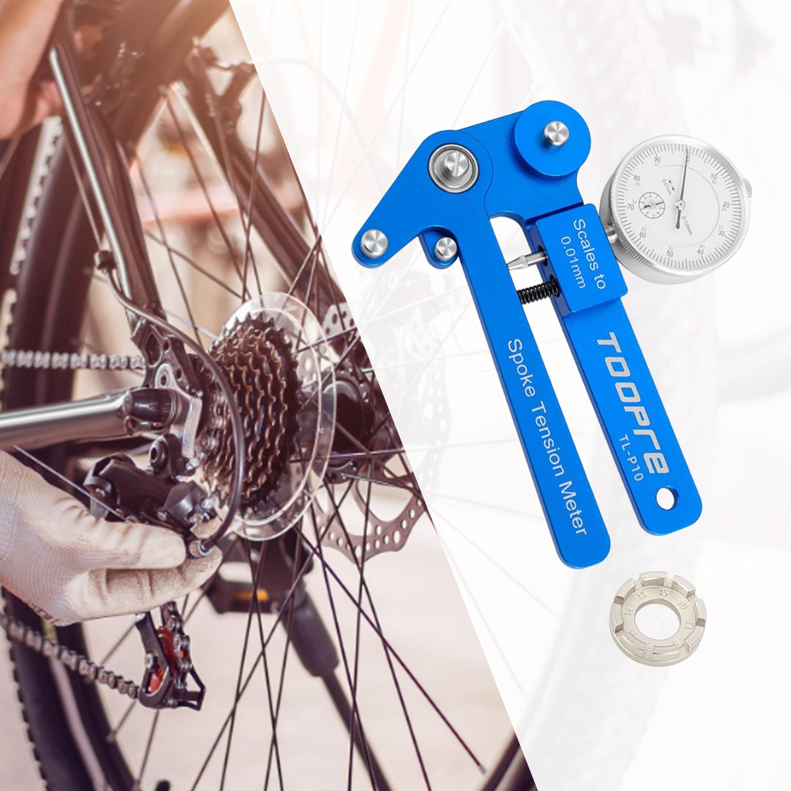 Bikes Wheel Spoke Tension Meter Measurement Tool Aluminum Alloy Premium mechanical meter