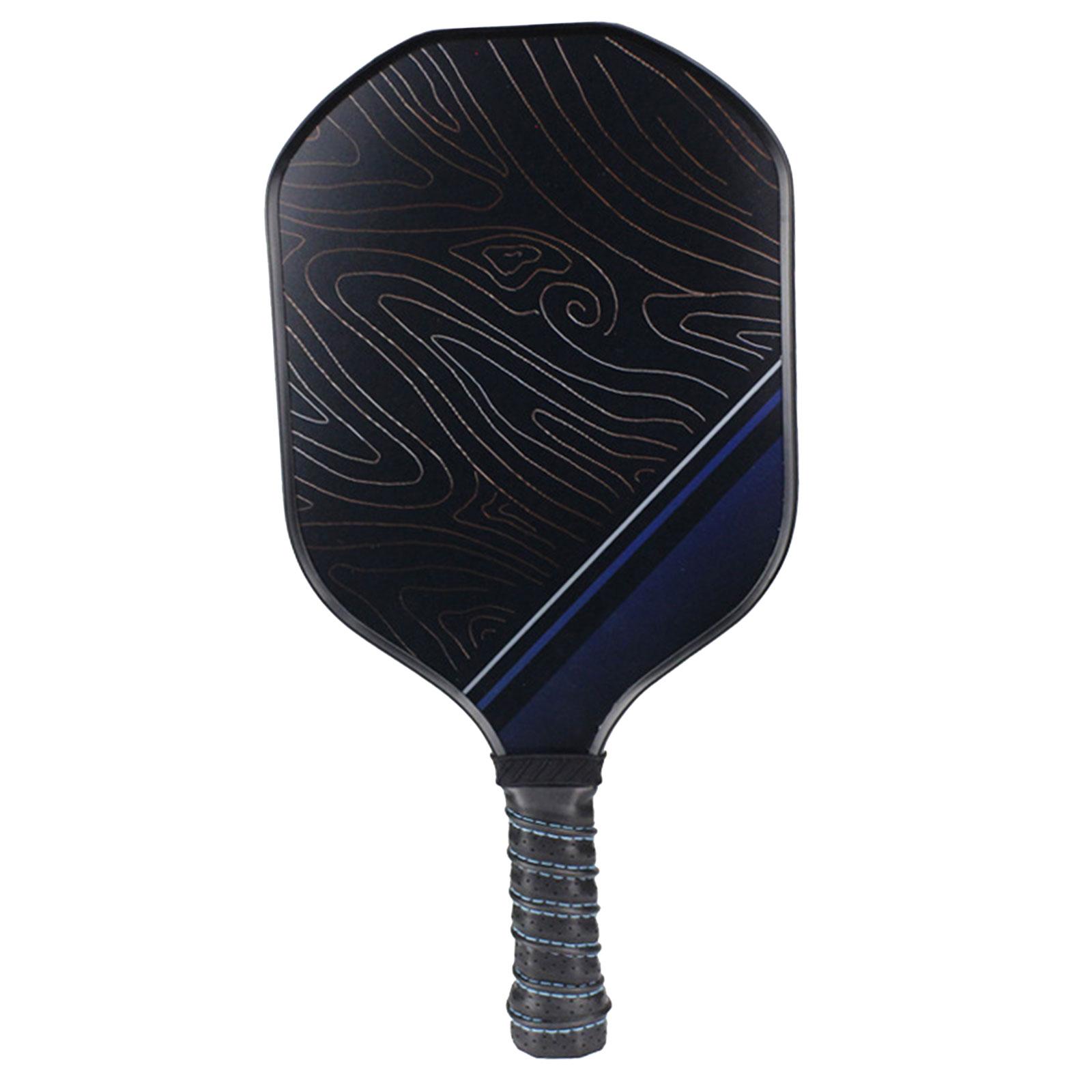 Carbon Fiber Pickleball Paddles Advanced Player Home Gym Pickleball Rackets Style F