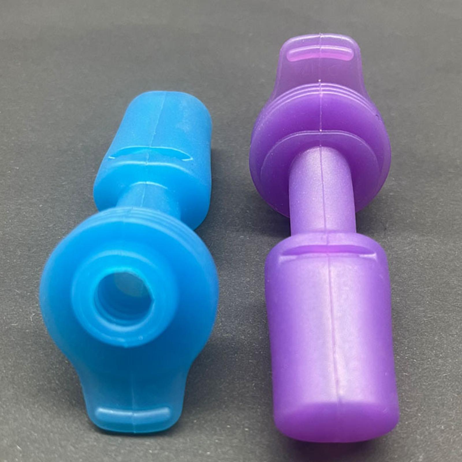 6xSilicone Bite Valve for Kettles for Hiking Biking Cycling Purple