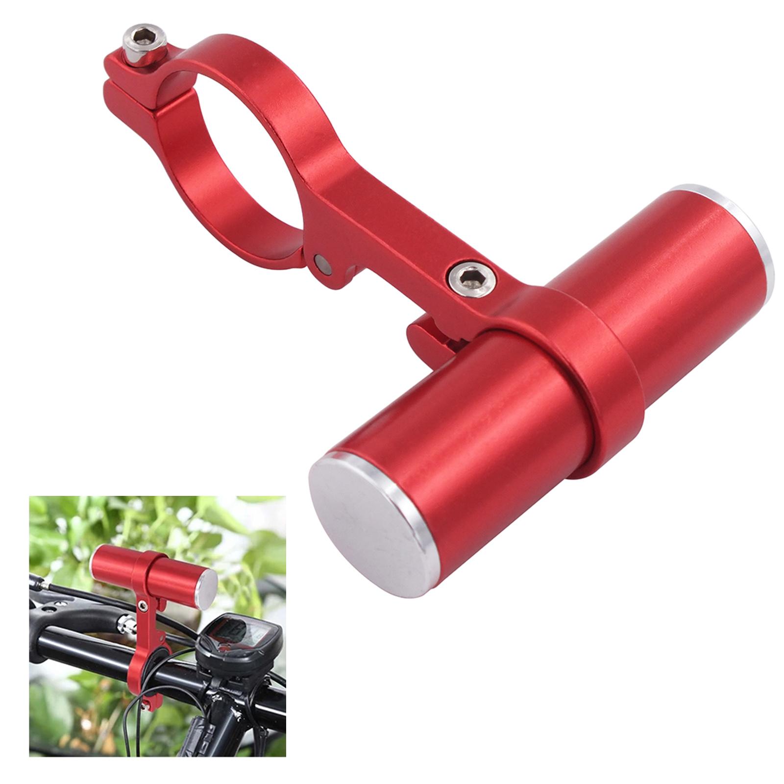 Bike Computer Mount Handlebar Stopwatch Aluminum Alloy Bicycle Extension Bar red