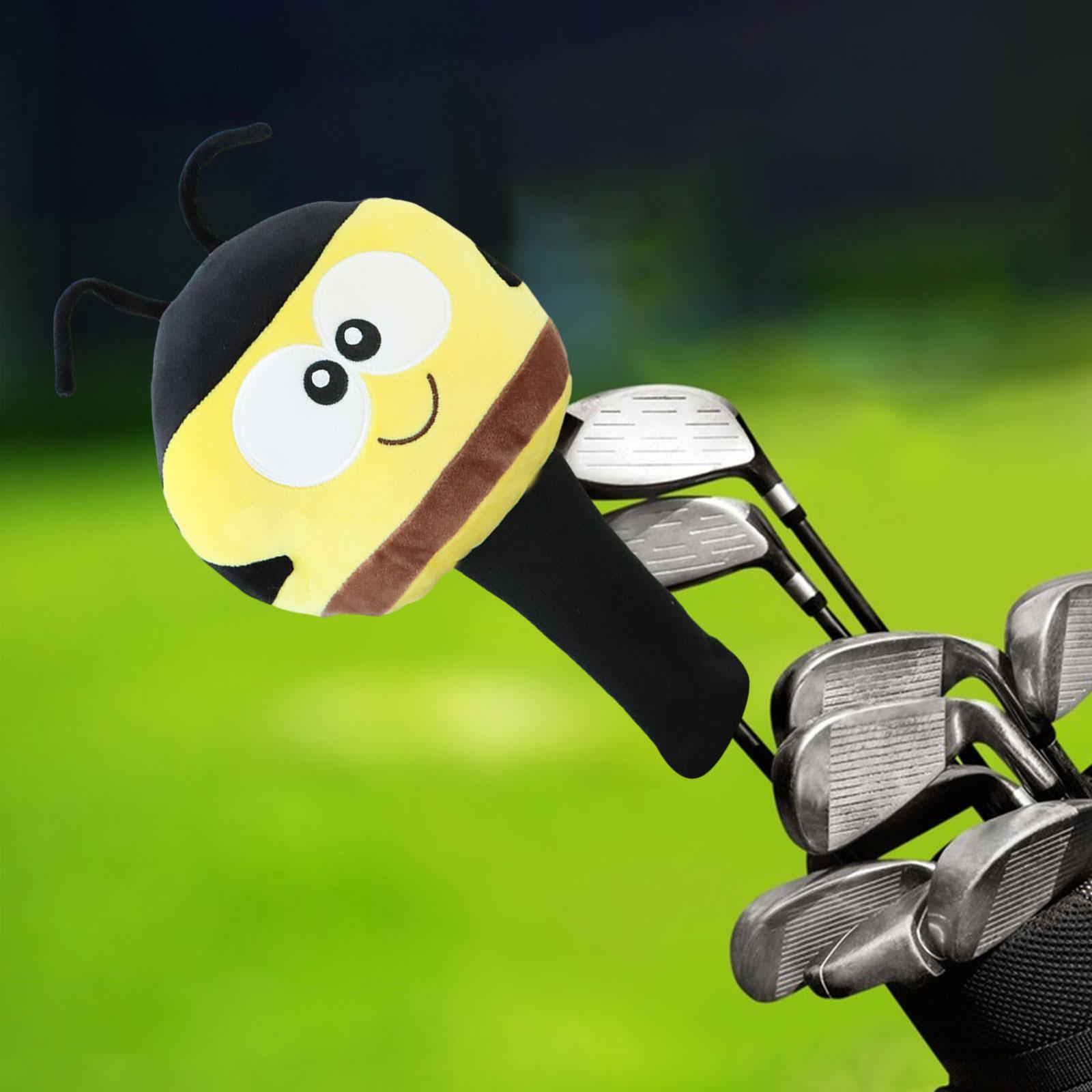 Animal Head Golf Wood Headcover 1 No Novelty Lightweight Club Head Cover