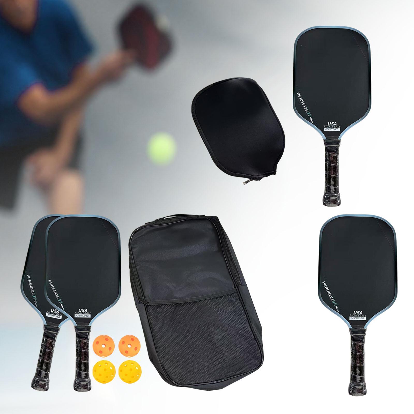 Pickleball Paddle Sturdy Pickleball Racquet for Practice Playing Competition Without Bag