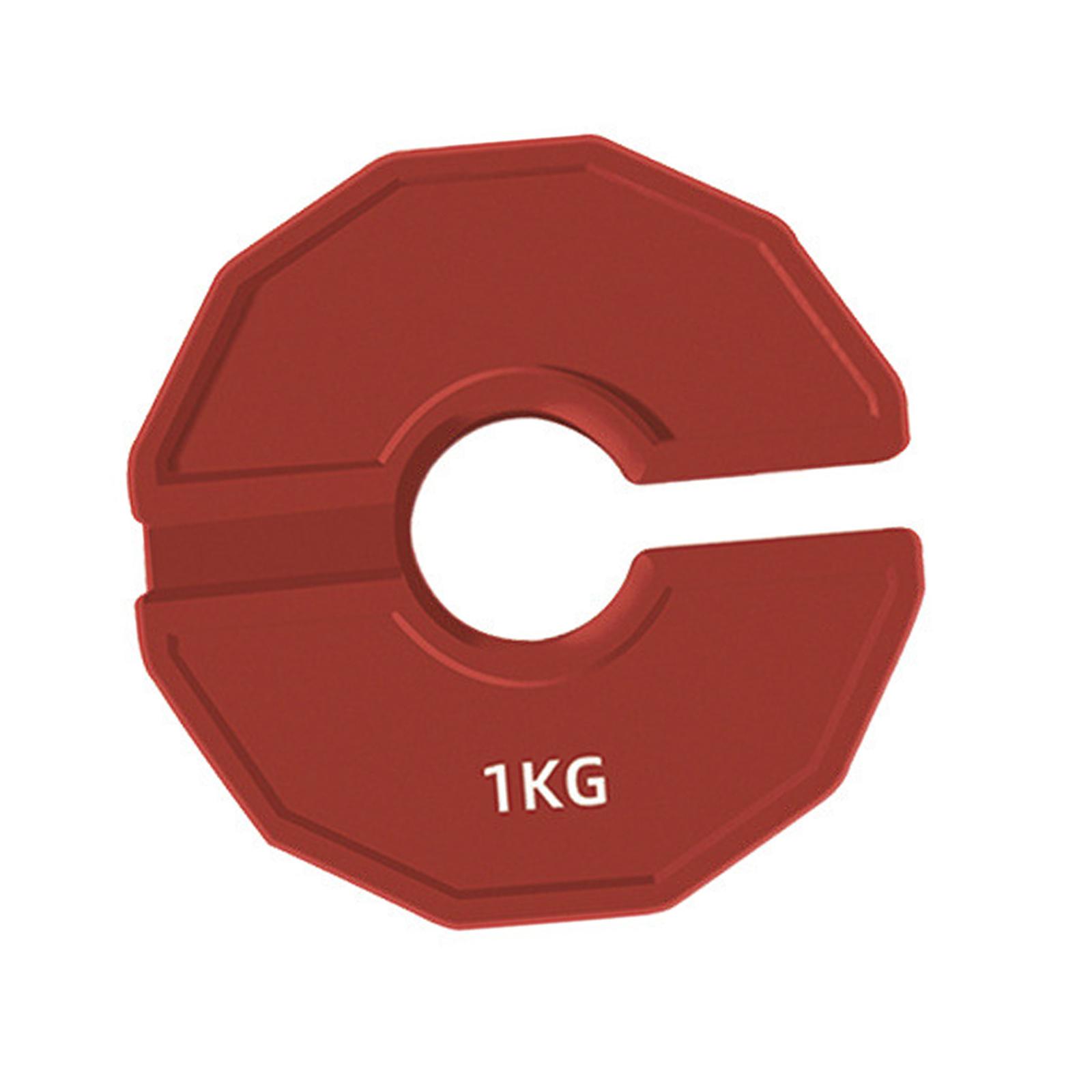 Micro Plate Kettlebell 1kg Red