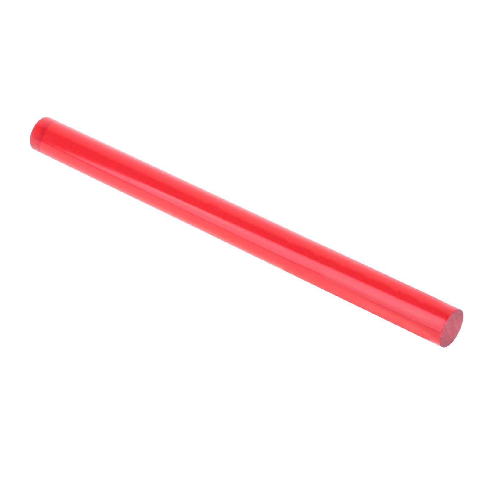 Acrylic Pool Cue Ferrule Red