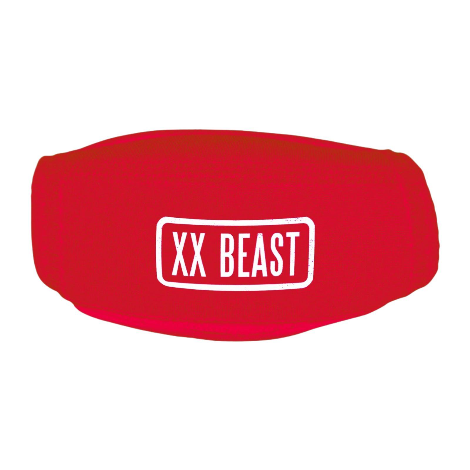 Football Helmet Chin Pad Cover Red