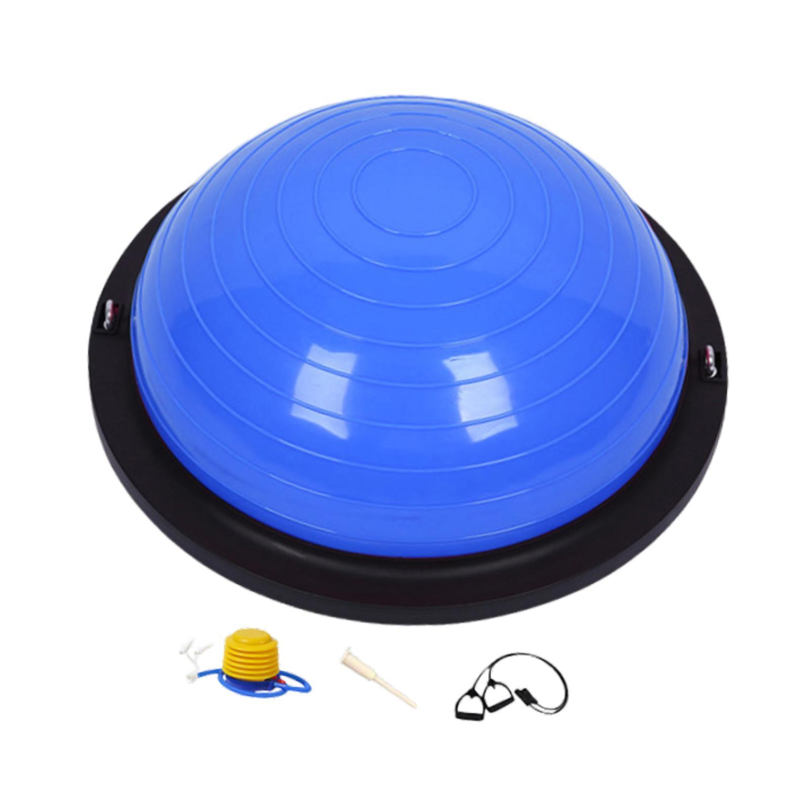 Kids Balance Pod Nonslip Half Dome Stepping Pad for Squat Muscle Motor Skill Blue
