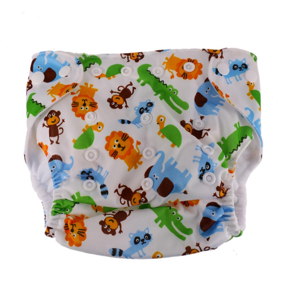 Infant Baby Leak-proof Cloth Diaper Reusable Nappy Cover Adjustable Size #7