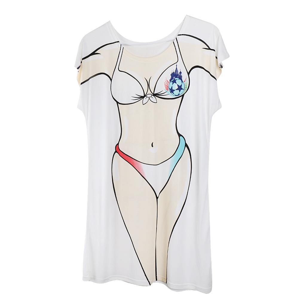 bikini printed dress