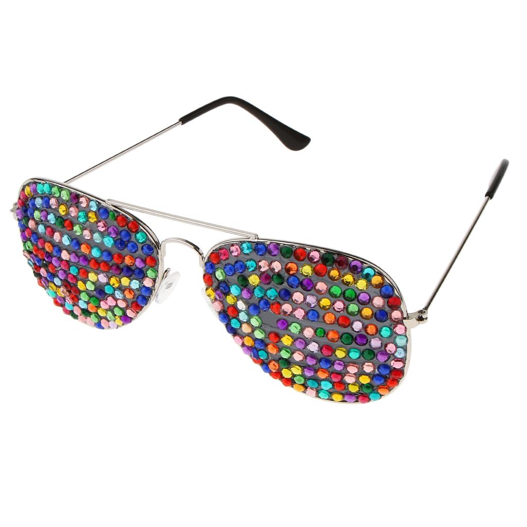 Novelty Bling Crystal Rhinestone Eyeglasses Funny Party Glasses Accessories Ebay 8922