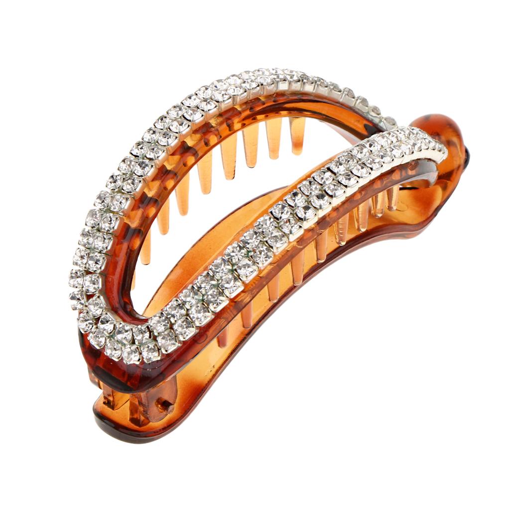 7.8cm Hair Banana Clip Comb Clamp Grip Grasp Girls Women Ponytail Holder