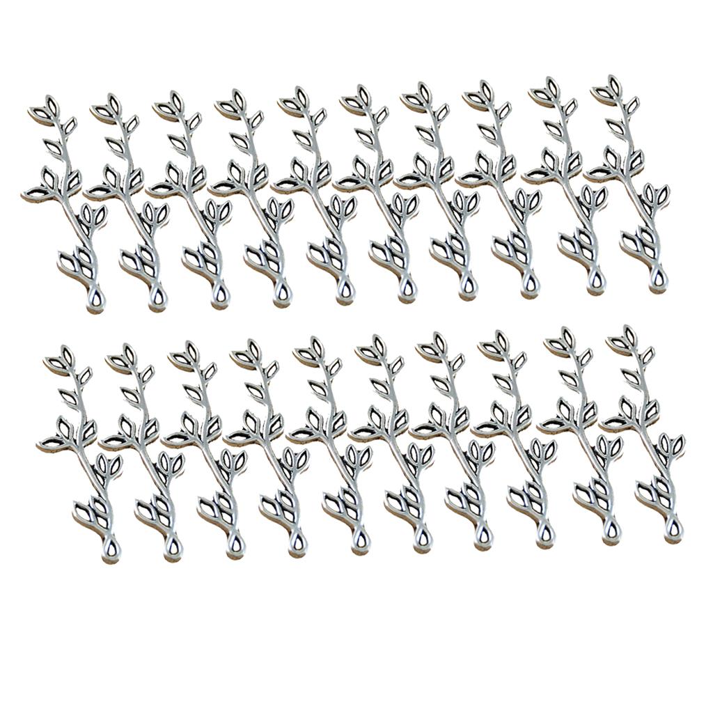 Tree Branch Leaf Charms