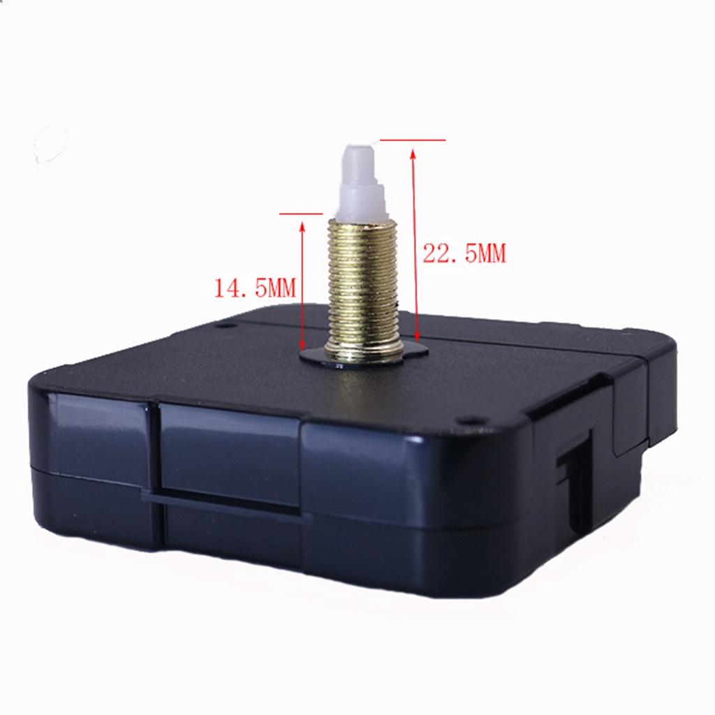 2xHR1688 Wall Clock Movement HR07027 Clock Hands Replacement Part Set Black