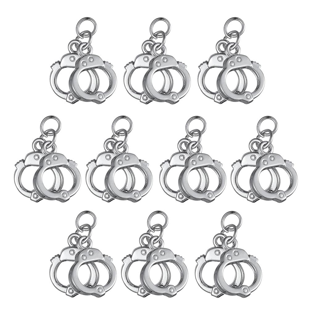 Handcuff Charm 10pcs