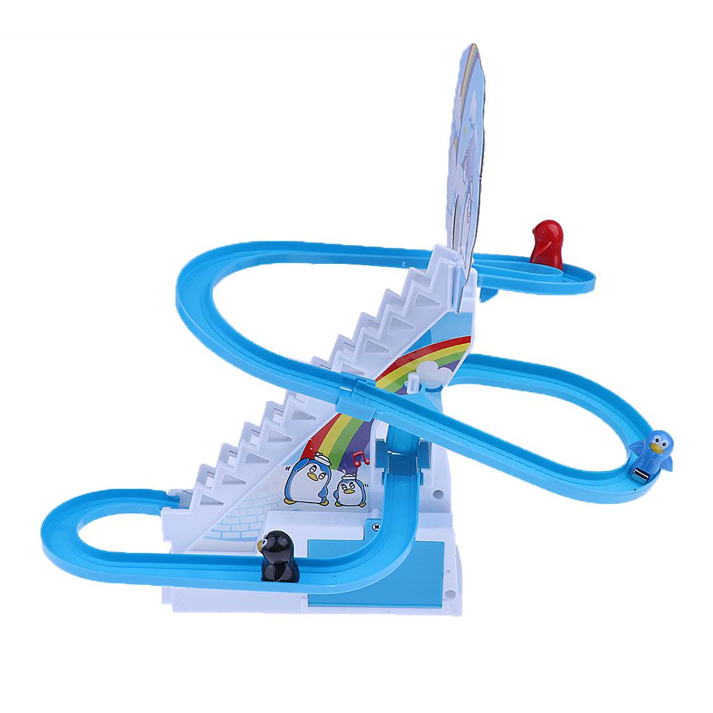 Spielerische und pädagogische Penguin Slide Race Set Verbesserte Version