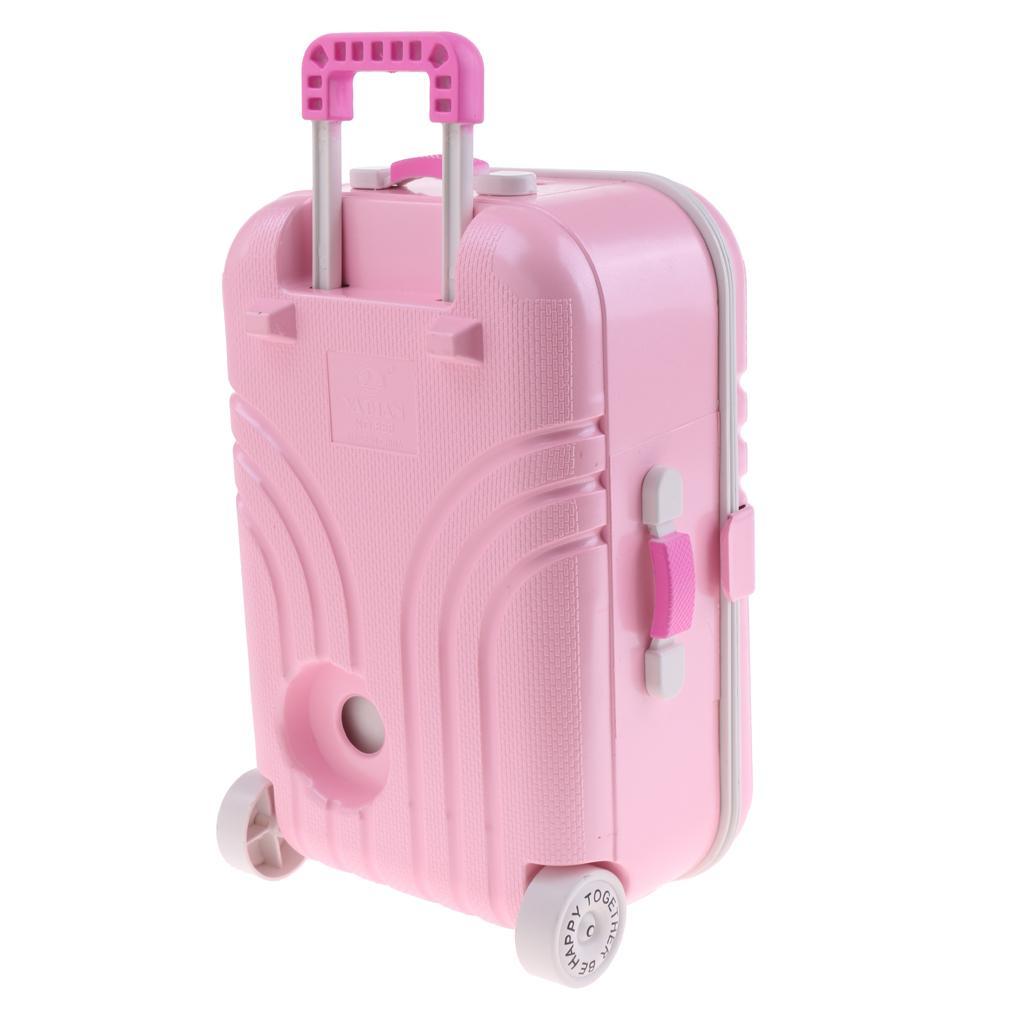 Miniature Travel Suitcase 16 Dolls Luggage Case 6th Scale