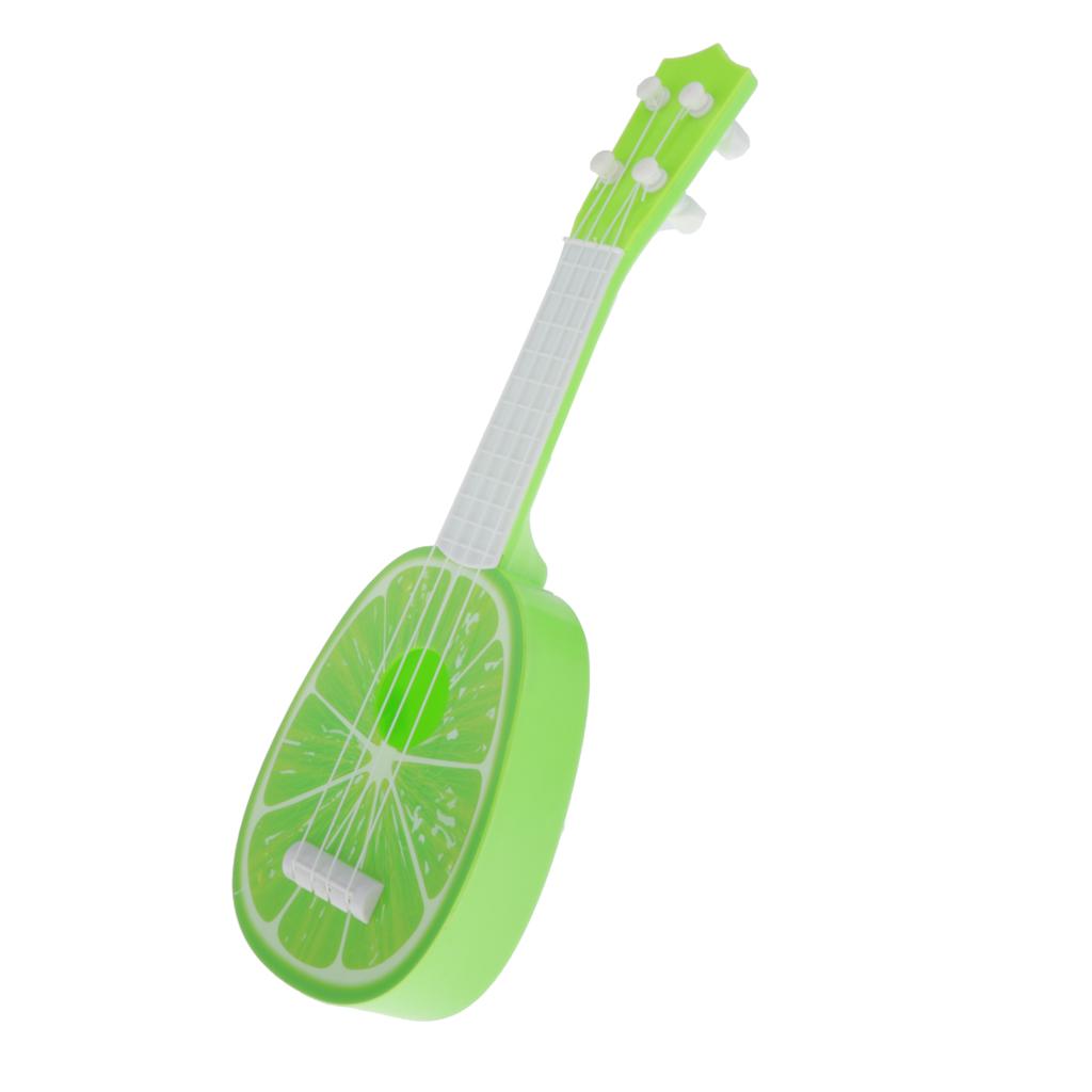 12.6inch Mini Kids Classical 4 String Ukulele Guitar Musical Toy Lime