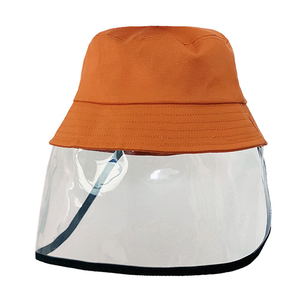 For Baby Kids Anti-spitting Protective Hat Cap Cover Outdoor Safety Orange