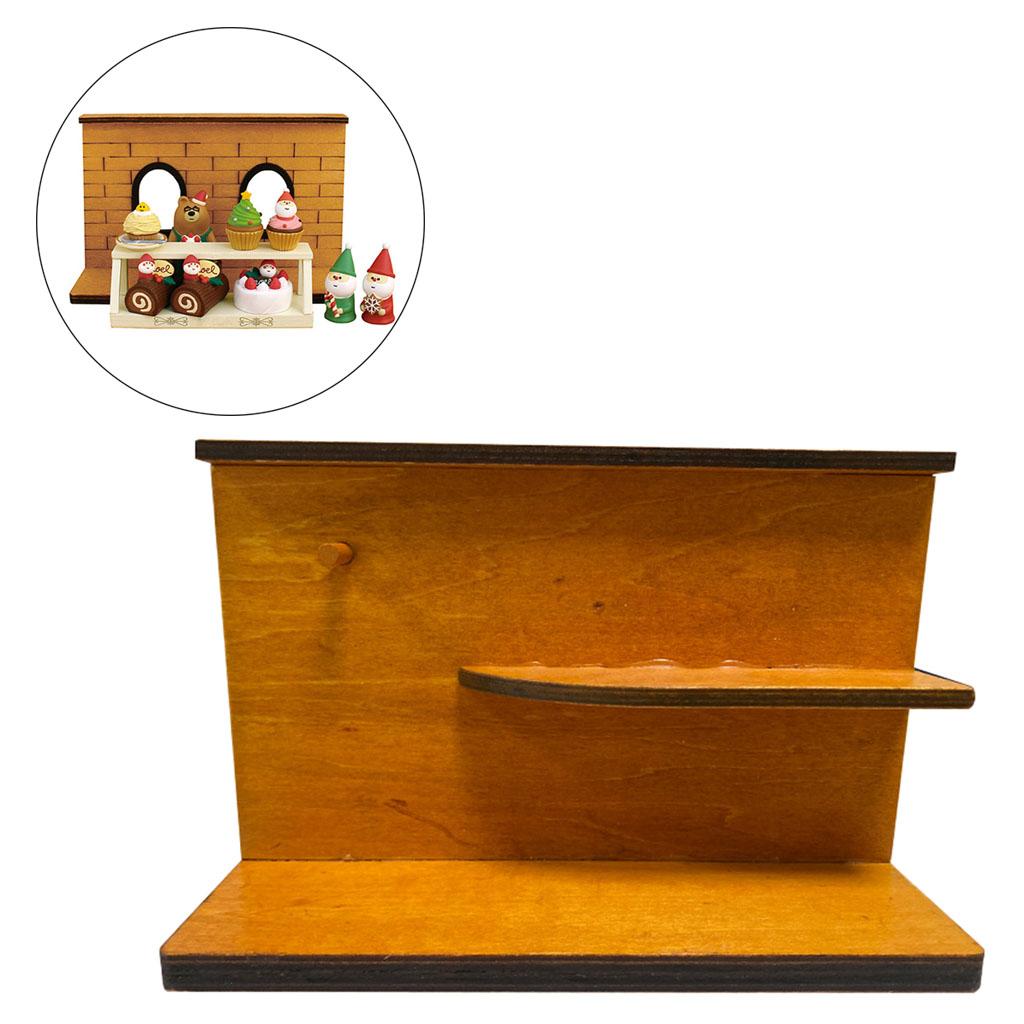 Dollhouse Wooden Window Wall Background Board  Style 3