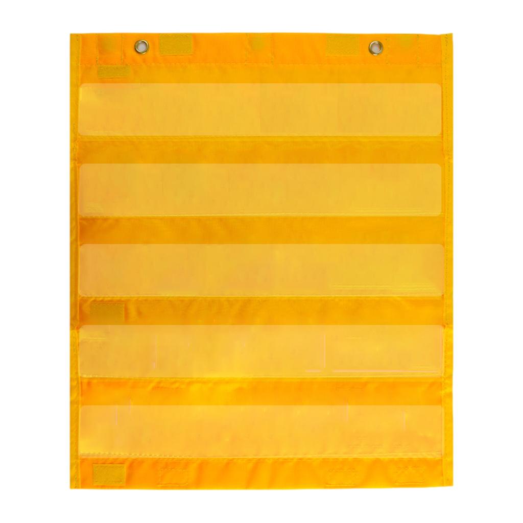 Magnetic Pocket Chart Yellow