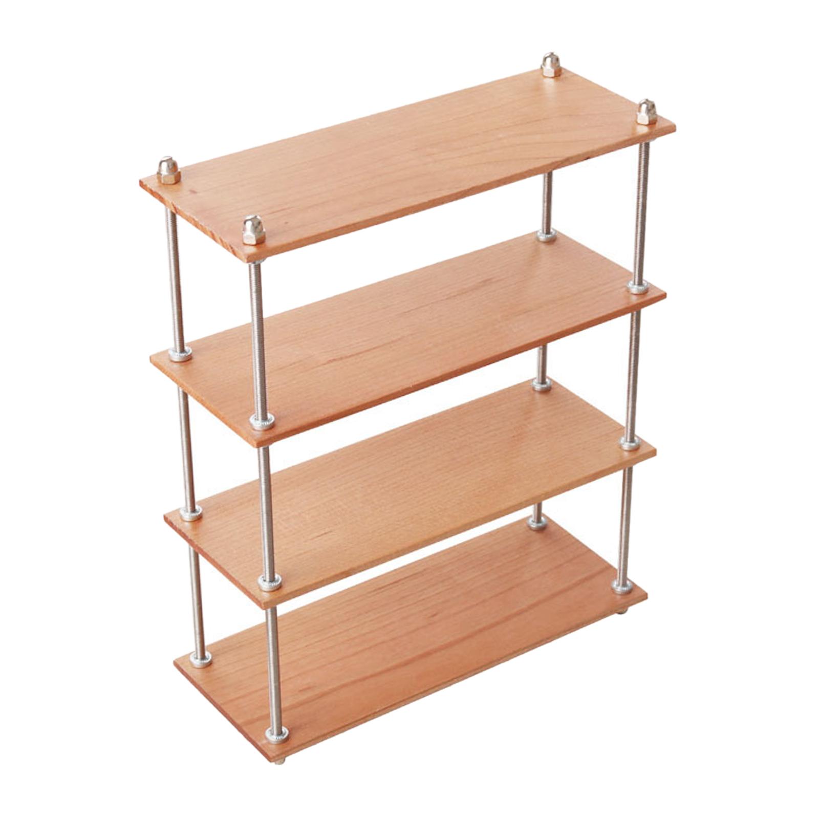 1:6 Bookshelf Multilayer Ornaments for Dollhouse DIY