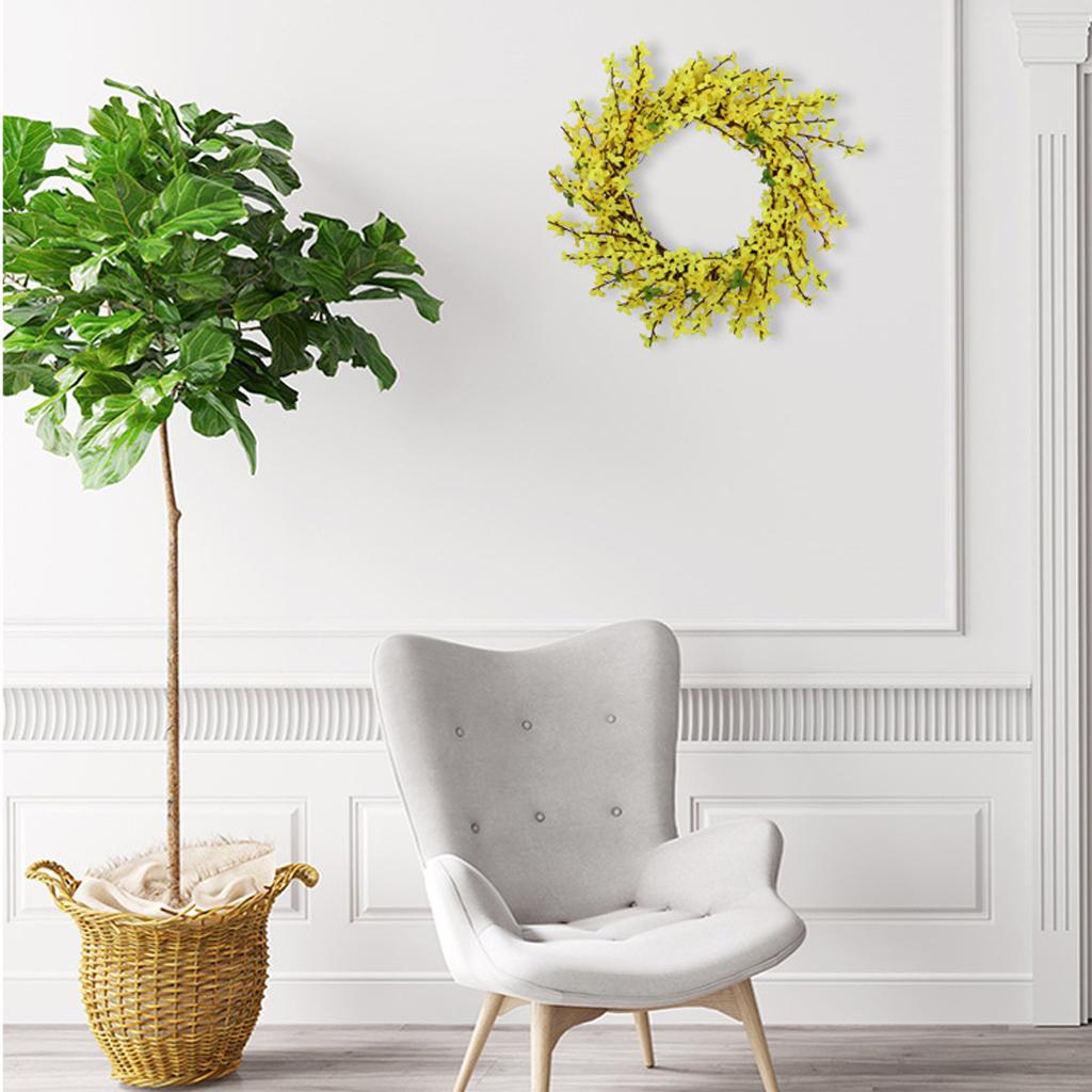 Door Wall Hanging Decoration Wreath Fake Flower Arch Front Hanging