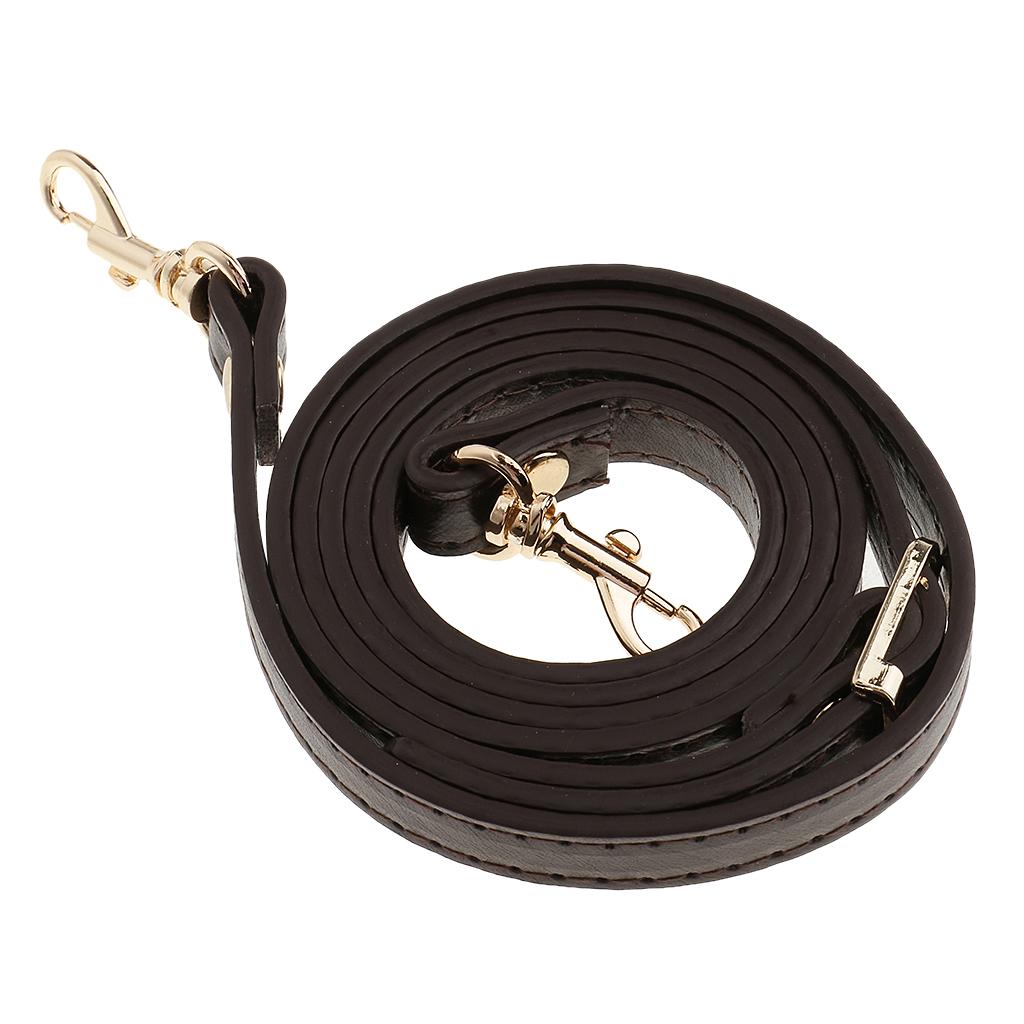 3x120cm Adjustable Shoulder Bag Accessories Handbag Handles Straps Coffee