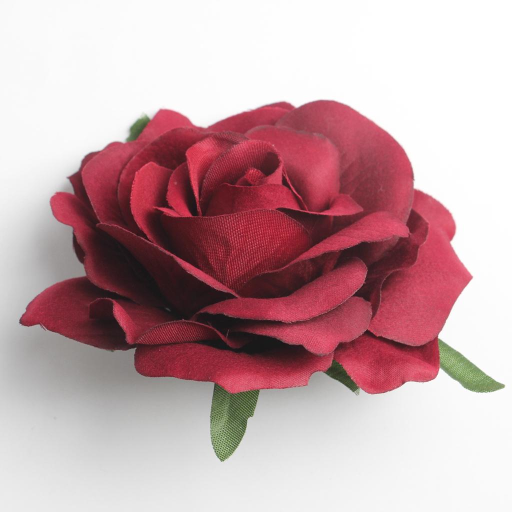 20x Artificial Silk Rose Buds Flower Head DIY Accessories