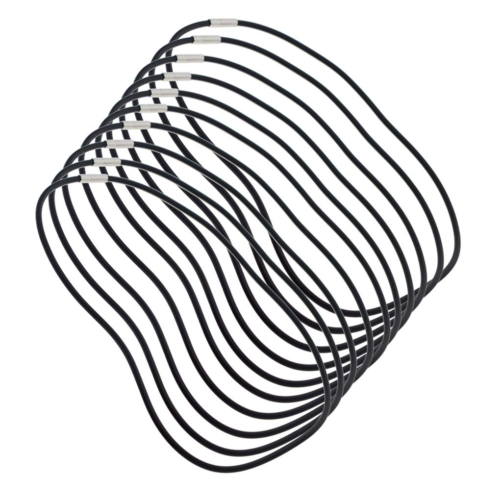 Rubber Cord Necklace Chain 50cm