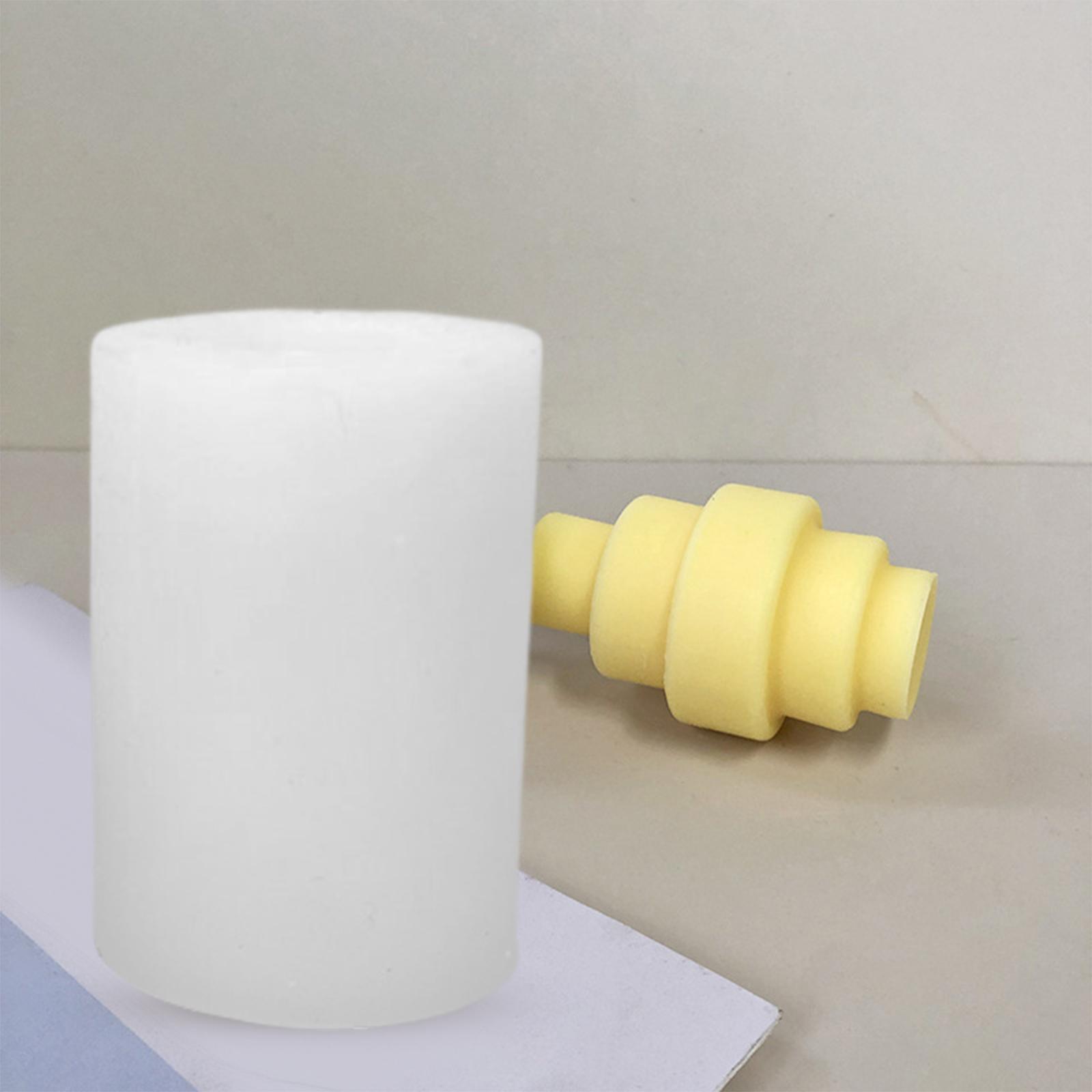 Silicone 3D Candle Mold Soap Mould Durable for Aromatherapy Candle Making