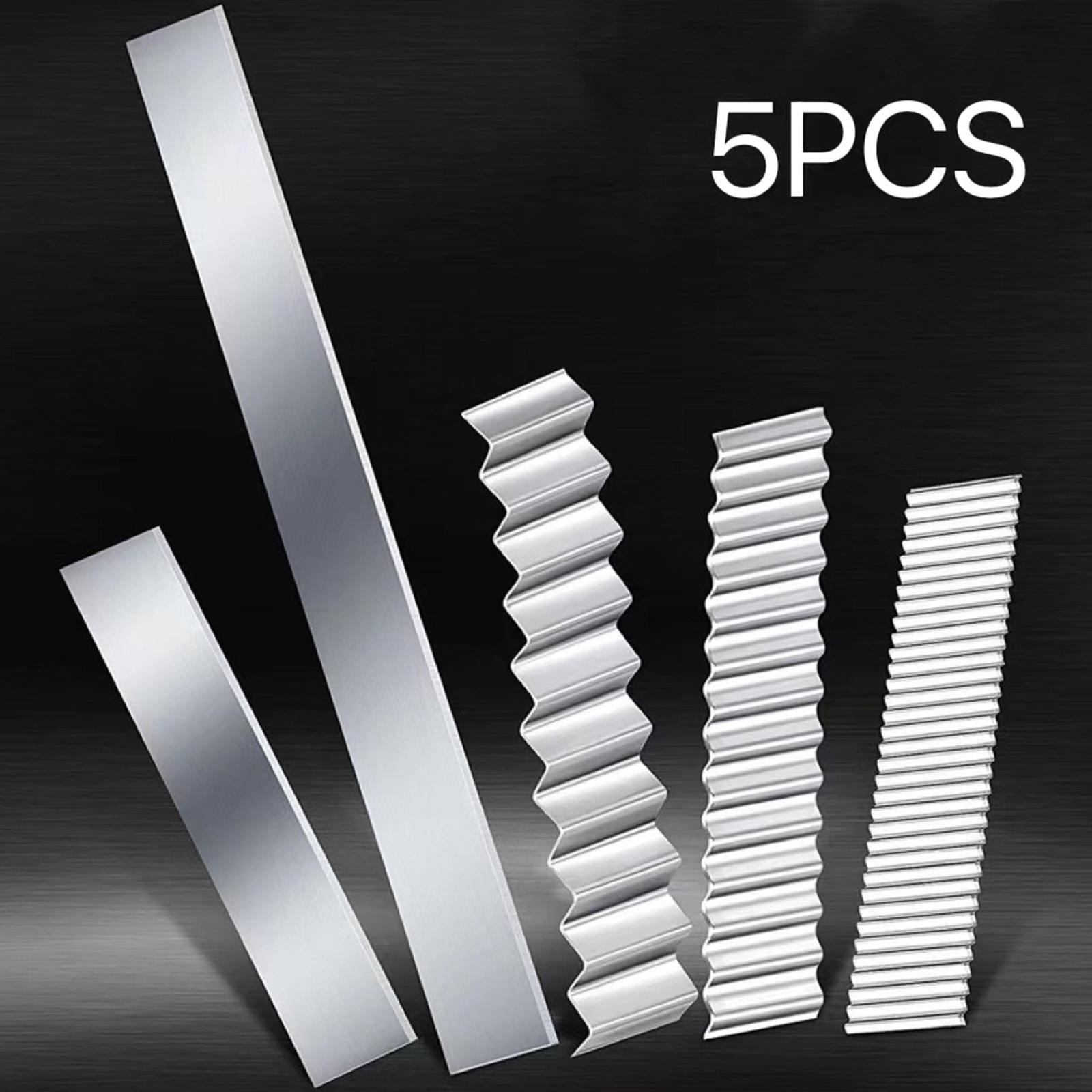 5Pcs Clay Cutters Stainless Steel Pottery Tools Ceramic Shaping DIY Crafts