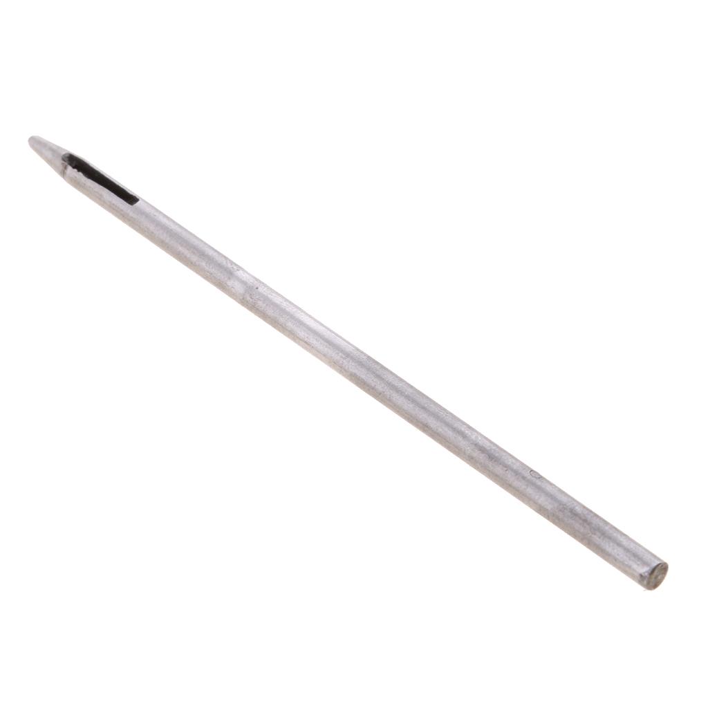 2xSteel Round Hollow Punch Hand Tools Hole Punching Leather Gasket 0.8mm