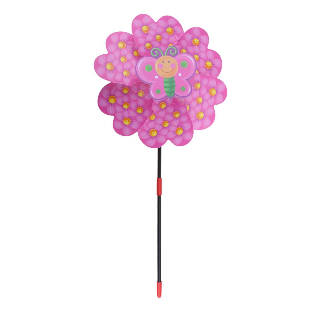Kinderspielzeug bunte Pailletten Windmühle Wind CNinner Home Garden Yard CN