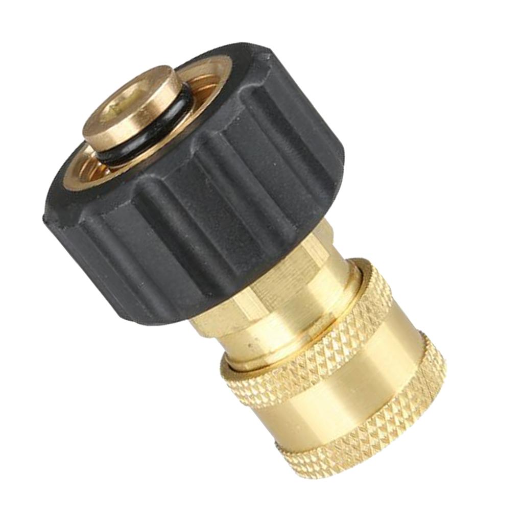 M22 Male x G1/4'' Female Quick Twist Connector For Pressure Washer