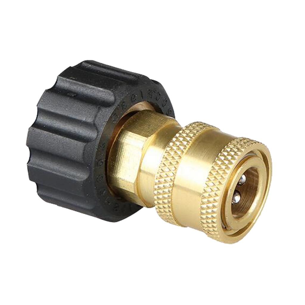 Pressure Washer Twist Connect Adapter Connector D:M22(15)