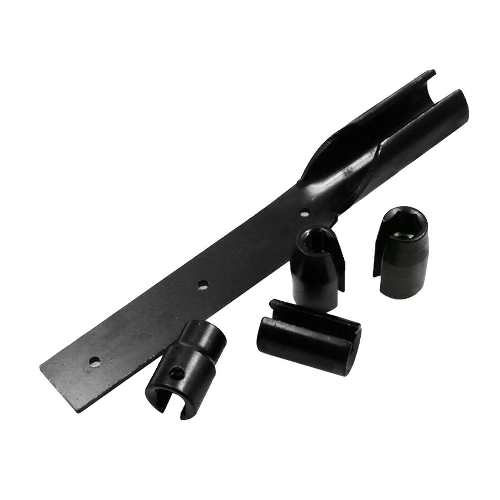 Multi-Purpose Ceiling Quick Socket Wrench Nut Screw Rod and 4Pieces Sleeve