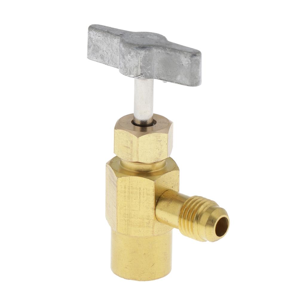 R134a AC Refrigerant Can Bottle Tap Opener Dispenser 1/2 ACME Thread