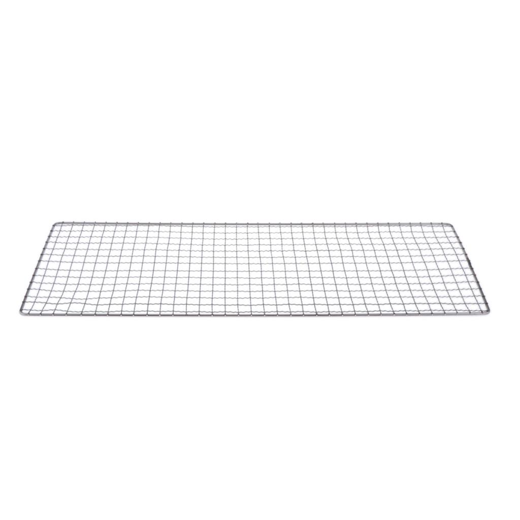 Nonstick Barbecue Grids Metal Squares Holes Grilling Barbecue Wire