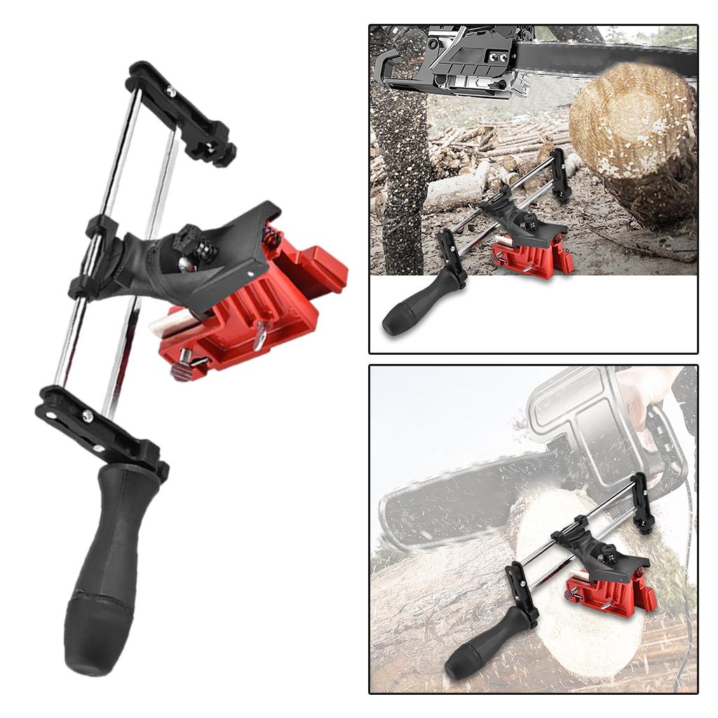 Bar Mounted Chain Sharpener Chainsaw Saw Chain Filing Sharpening Guide 4.0mm
