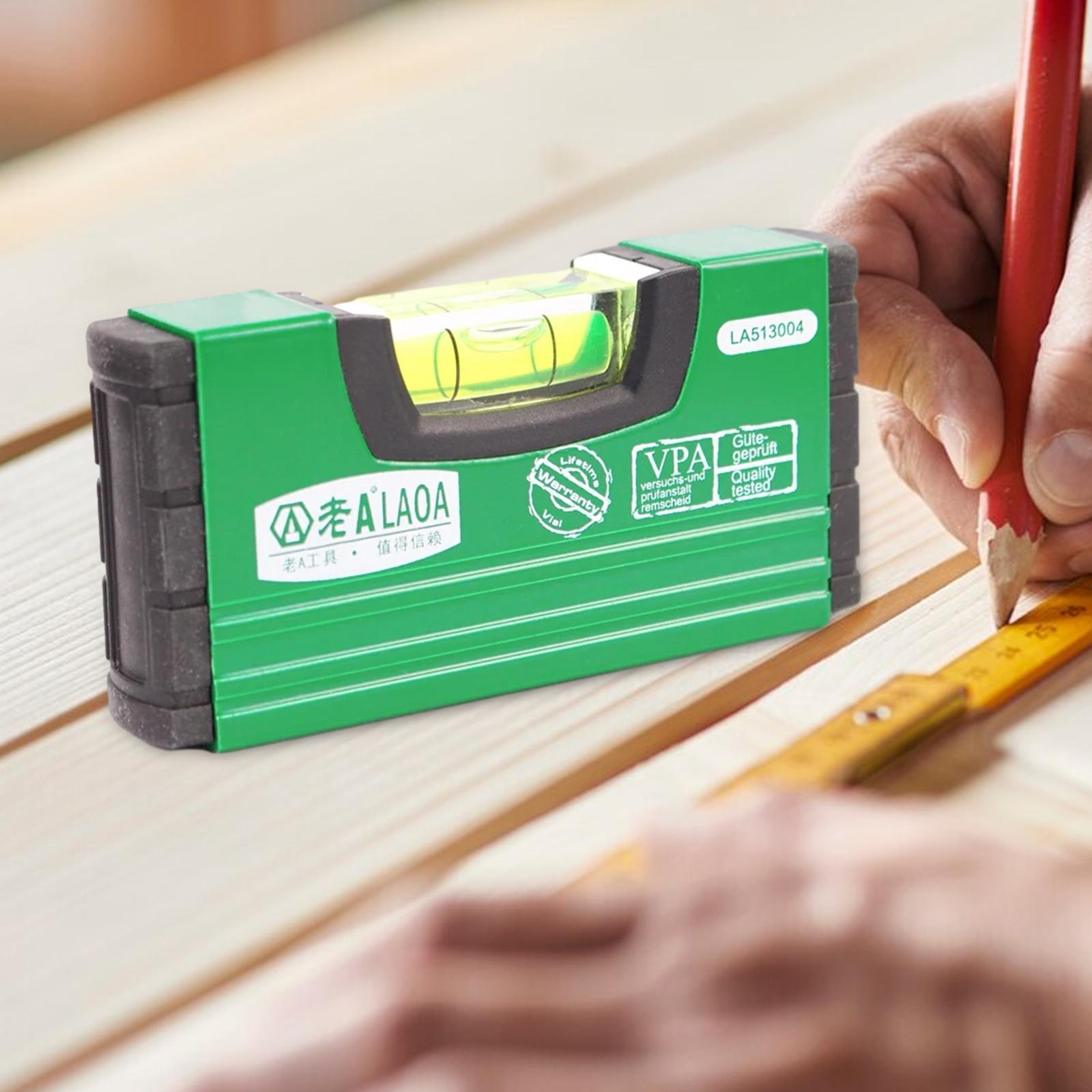 Level Tool Miniature Small Bubble Level for Phonograph Picture Hanging Table