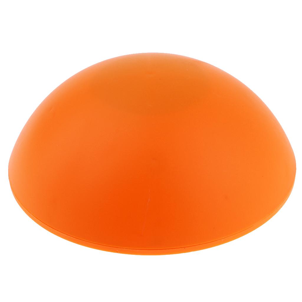 Hemisphere Marble Maze Gravity Ball Labyrinth Game for Kids Children Orange