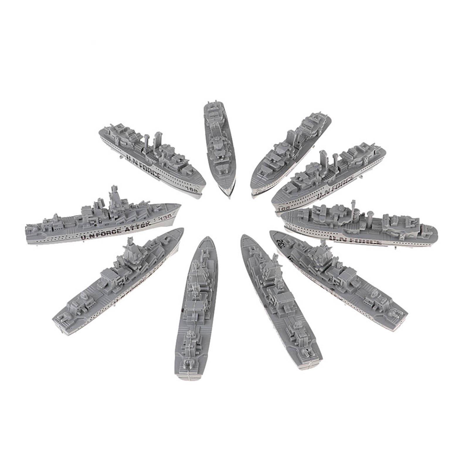 Warship Models 10pcs
