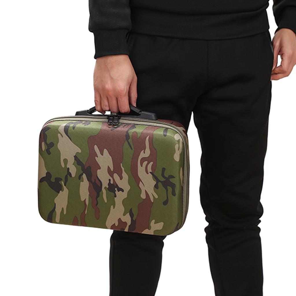 PU Carrying Case Protective Travel Portable Handheld Bag For Nintendo Switch System Video Games Camouflage Color
