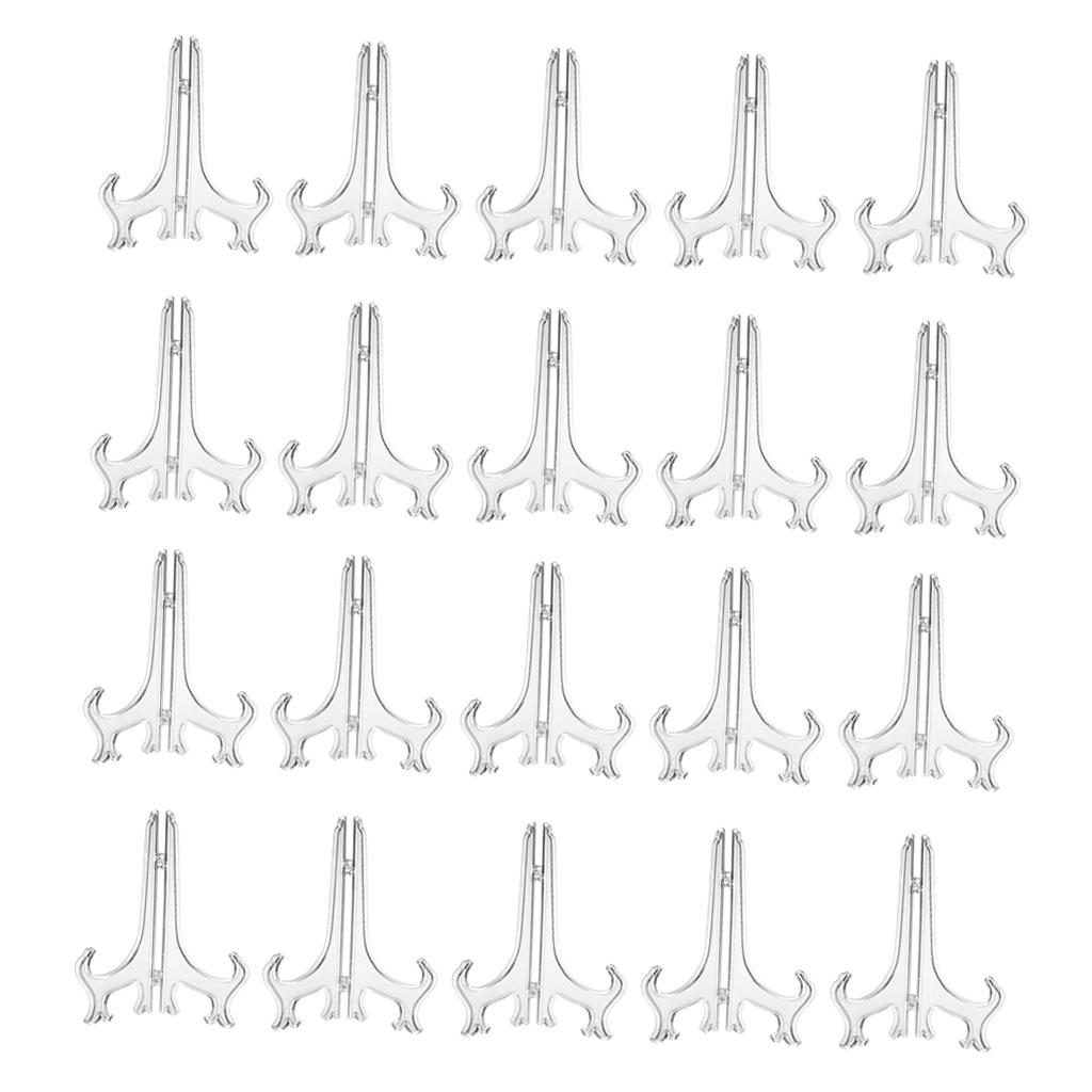 60xDecorative Plate Holder Display Stand Easel Picture Frame Pedestal