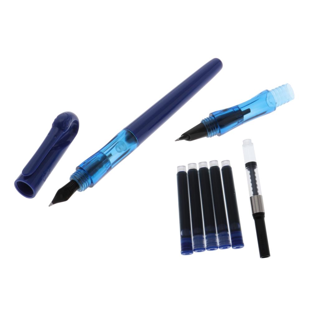 Luxury Ballpoint Pen Writing Set Elegant Fancy Roller Ball Gifts blue