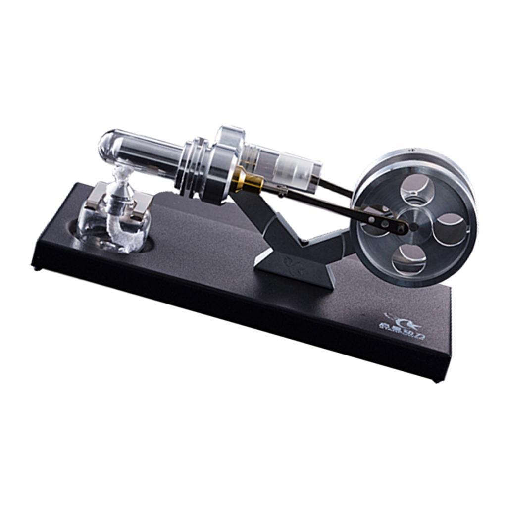 Hot Air Stirling Engine Education Toy Electricity Power DIY Kits