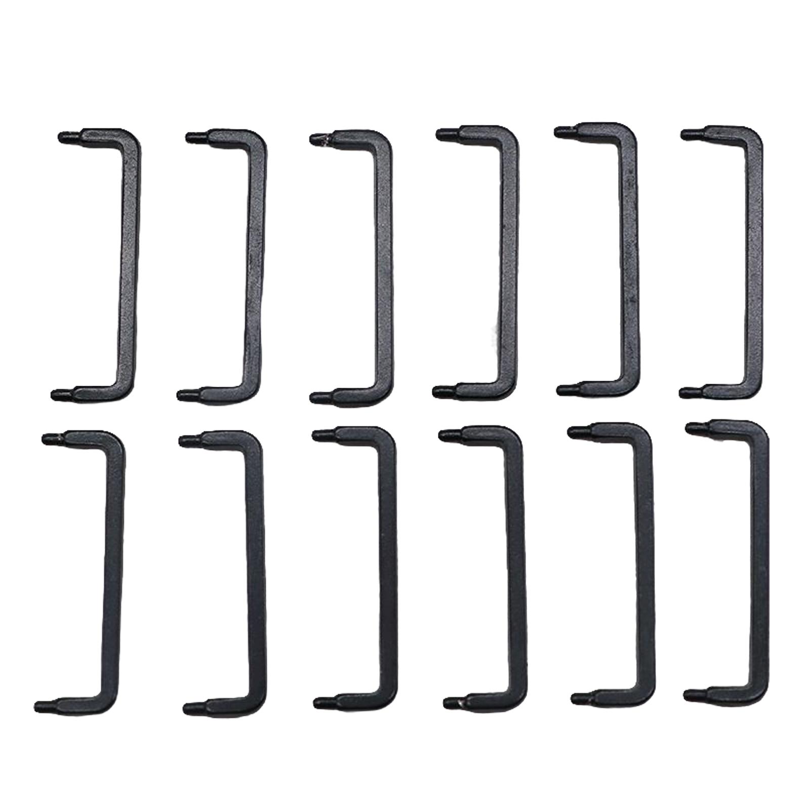 Dollhouse Door Handle Black