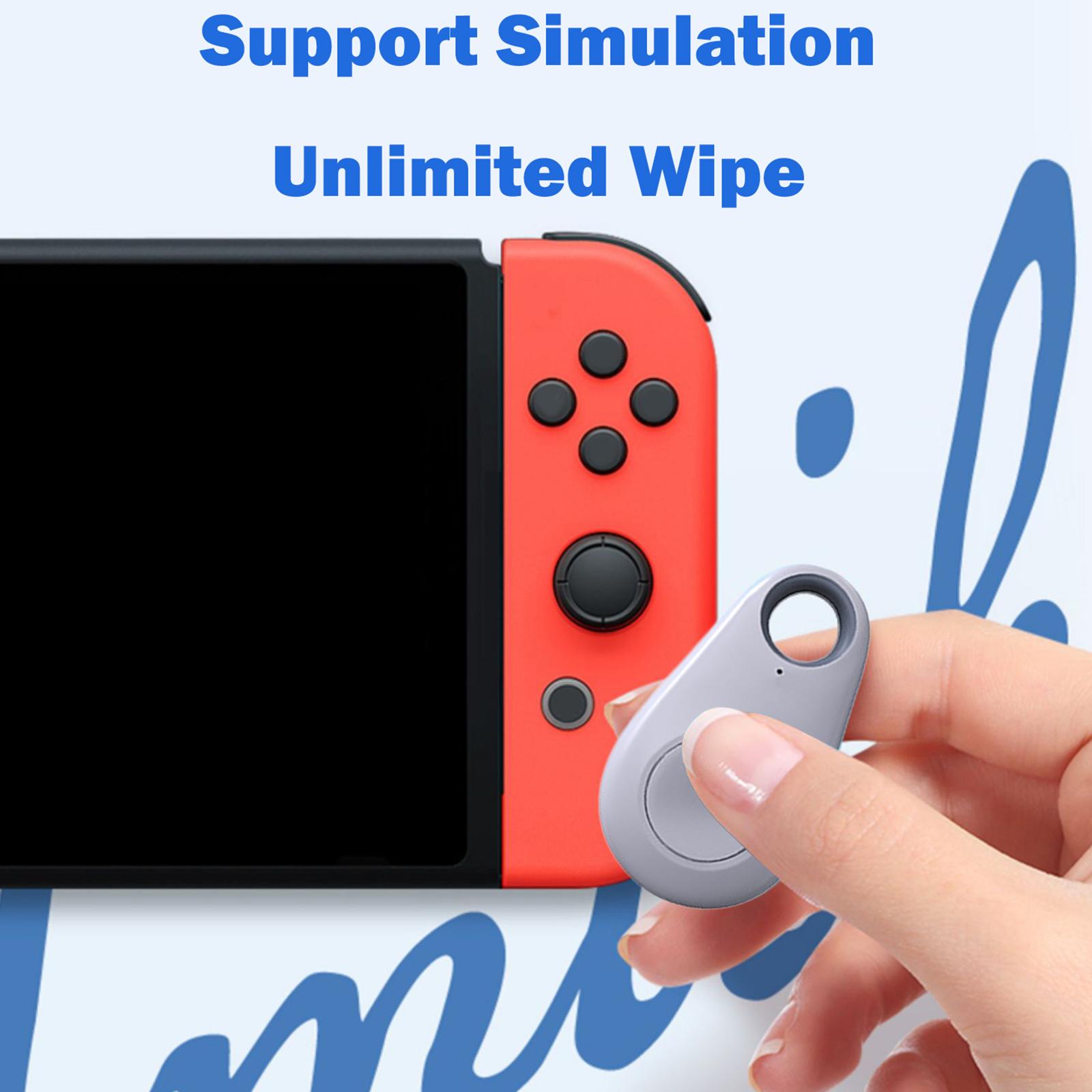 Amiibolink Bluetooth Keychain Lightweight Portable Universal Amiibo NFC Card White