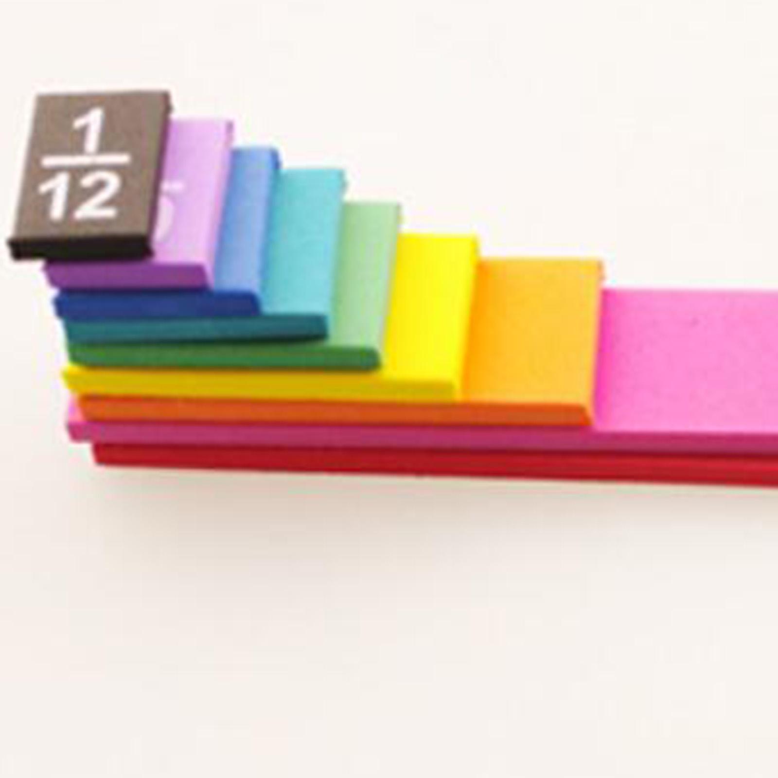 3x51Pcs Fraction Cubes Math Materials Teaching Aids Learn Fraction Equivalence